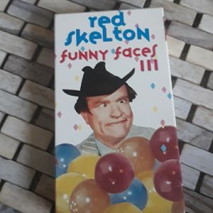 Red Skelton funny faces 3 hilarious VHS